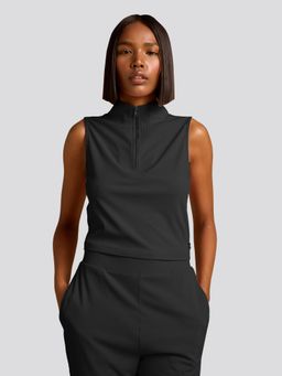 Muvazo - Shadow Oasis Zip-Up Top