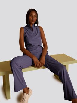 Muvazo - Orchid Oasis Zip-up Co-Ord (Set of 2)