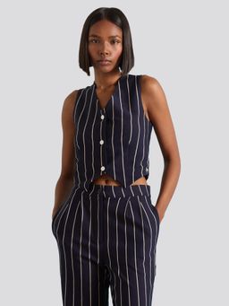 Muvazo - Yacht Club Stripe Vest