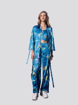 Muvazo - Psychedelic Splash Co-Ord- SK (Set of 3)