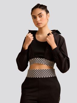 Muvazo - Gro-ove in Grid Top- BL