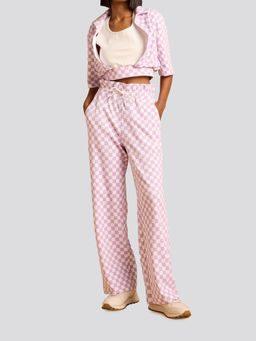 Muvazo - Checkmate Vibe Pant -LV