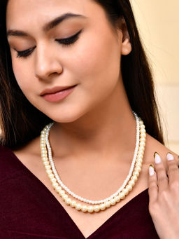 Silvermerc Designs - Two-Strand Pearl Necklace