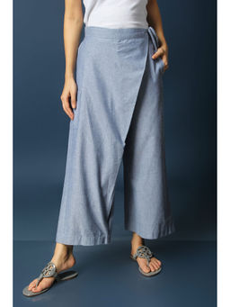 Vasstram - Flap Front Tie-belt Pants