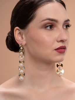 Isharya - Amara Minaret Earrings in 18kt Gold Plated