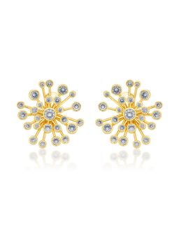 Isharya - Aura Gold Starburst Earrings In 18kt Gold Plating