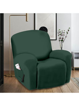 Cortina - Elastic Stretchable Polyester Solid Recliner Cover (1 Seater)