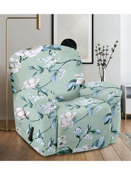 Cortina - Elastic Stretchable Polyester Printed Recliner Cover (1 Seater)