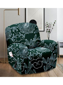 Cortina - Elastic Stretchable Polyester Printed Recliner Cover (1 Seater)
