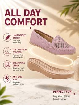 Aroom - Women Purple Classic Loafers