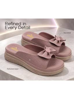 Aroom - Women Pink Trendy Sandals
