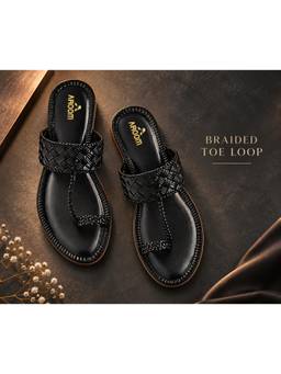 Aroom - Step Into Effortless Style With These Chic Flats - Black