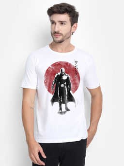 THREADCURRY - The Warrior Creative Graphic Printed T-shirt For Men