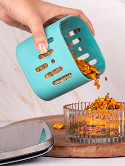 Glasafe - Borosilicate Glass Container,Mellow Mist, 600ml