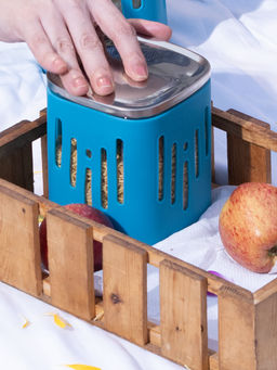 Glasafe - Borosilicate Glass Container, Tranquil Teal, 900ml