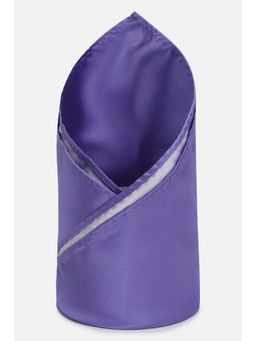 Van Heusen - Men Purple Solid Party Pocket Square