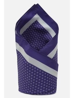 Van Heusen - Men Purple Print Party Pocket Square
