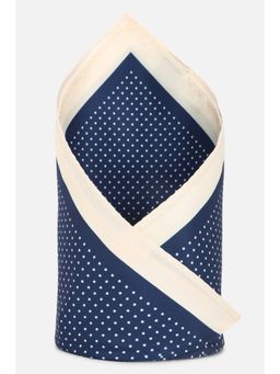 Van Heusen - Men Navy Blue Print Party Pocket Square