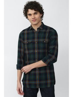 Peter England - Men Multi Super Slim Fit Casual Shirt