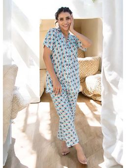 That Romeo - Starlight - Cotton Lounge Shirt With Pant