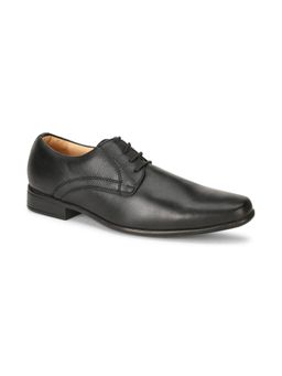Bata - Solid Black Formal Derby Shoes