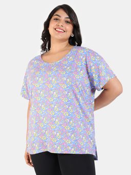 Zivame - True Curv Floral Pop Woven Top Dutch Canal