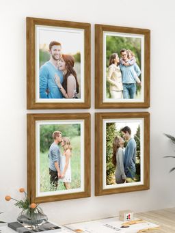 Art Street - Picture Frames Set of 4 Wall Mounted Photo Frame (Size 8 x 12 inch)