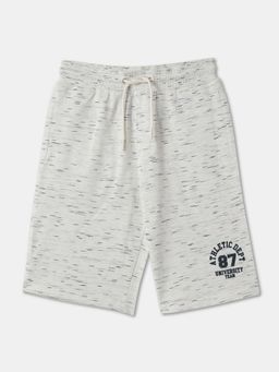 R&B - Ivory Printed Relaxed Boys Shorts