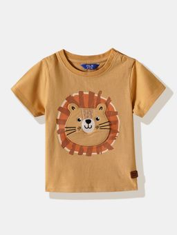 R&B - Mustard Graphic Regular Boys T-Shirt