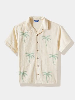 R&B - Embroidered Regular Boys Shirt