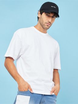 Styli - Back Number Graphic Print Detail Boxy T-Shirt