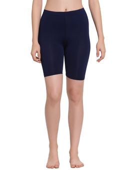 Cukoo - Women Blue High Waist Swim Bottoms Blue