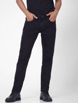 Jack & Jones - Black Low Rise Glenn Slim Fit Jeans