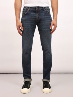 Lee - Men Blue Bruce Skinny Fit Mid Rise Light Fade Jeans