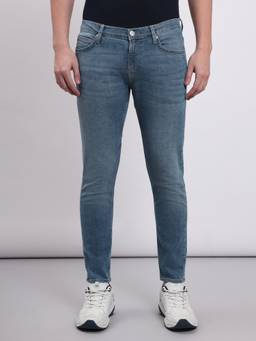 Lee - Men Blue Eric Skinny Fit Low Rise Light Fade Jeans