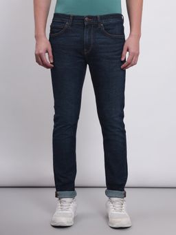 Lee - Men Navy Blue Travis Slim Fit Mid Rise Jeans