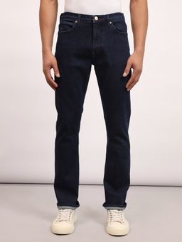 Lee - Men Navy Blue Rodeo Regular Fit Mid Rise Jeans