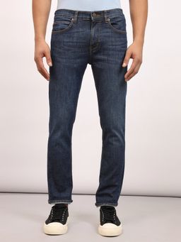 Lee - Men Blue Travis Tapered Fit Mid Rise Jeans
