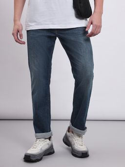 Lee - Men Blue Rodeo Regular Fit Mid Rise Jeans