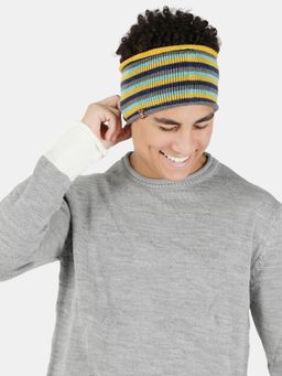 Bharatasya - Stripes Knit Woolen Headband Earwarmer Multi
