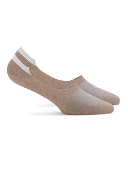 Puma - FOOTIE 2P Unisex Brown Socks (Set of 2)