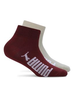 Puma - Quarter 2p Unisex Multi-Color Socks (Set of 2)