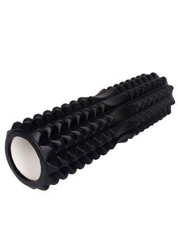Strauss - Grid Foam Roller, 33 cm (Black)