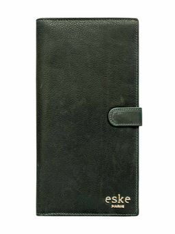 Eske - Leather Travel Passport Holder 7 Card Slots Slim Travel Accessory