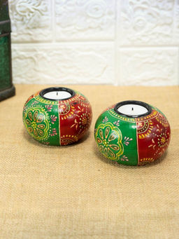 Gleevers - Tealight Candle Holders Multicolor