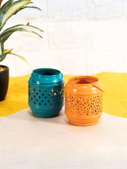 Gleevers - Tealight Candle Holders Multicolor