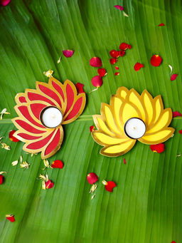 Gleevers - Tealight Candle Holders Multicolor