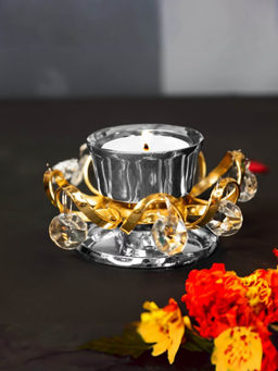 Gleevers - Tealight Candle Holders Silver