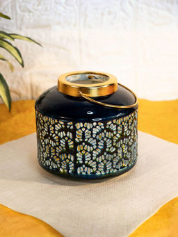 Gleevers - Tealight Candle Holders Blue