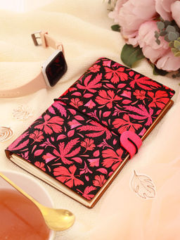 Doodle Collection - Blush Forest A5 Refillable Journal Notebook